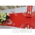 Parfair Dessin Chemin de table satiné 30 5 x 274 3 cm Pour décoration de banquet de mariage Soie lisse  Satin  Red  Pack of 1 - B072L64Q4J